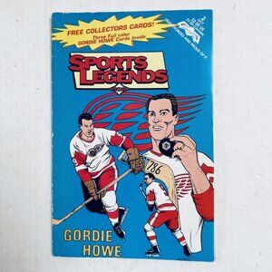 1992 Revolutionary Comics Gordie Howe Sports Legends Comic Book Vintage Hockey